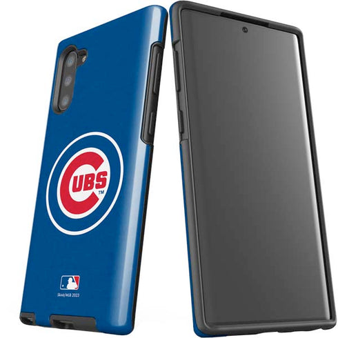 MLB Chicago Cubs - Solid Distressed Galaxy Note 10 Pro Case