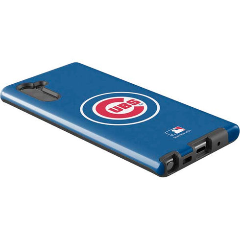 MLB Chicago Cubs - Solid Distressed Galaxy Note 10 Pro Case