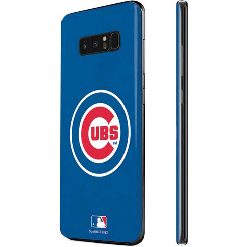 MLB Chicago Cubs - Solid Distressed Galaxy Note 8 Skin