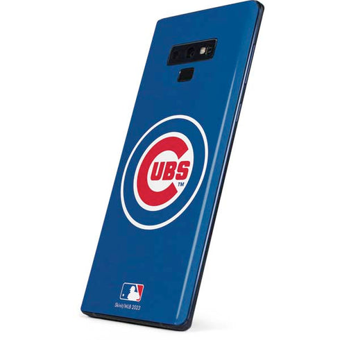 MLB Chicago Cubs - Solid Distressed Galaxy Note 9 Skin