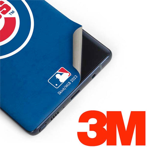 MLB Chicago Cubs - Solid Distressed Galaxy Note 9 Skin