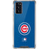 MLB Chicago Cubs - Solid Distressed Galaxy Note20 5G Clear Case