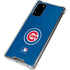MLB Chicago Cubs - Solid Distressed Galaxy Note20 5G Clear Case