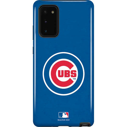 MLB Chicago Cubs - Solid Distressed Galaxy Note20 5G Pro Case