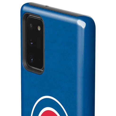 MLB Chicago Cubs - Solid Distressed Galaxy Note20 5G Pro Case