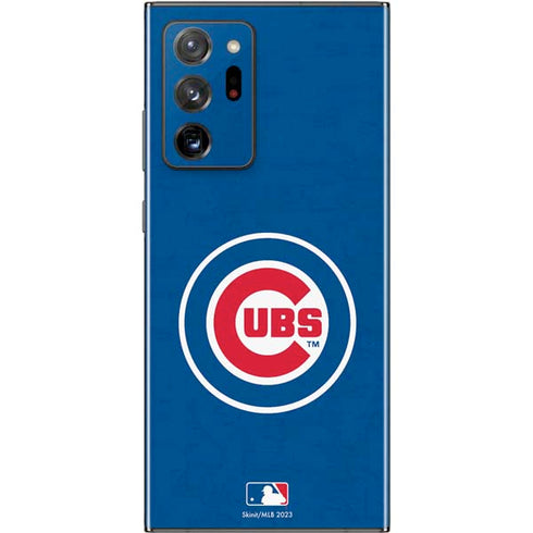 MLB Chicago Cubs - Solid Distressed Galaxy Note20 Ultra 5G Skin