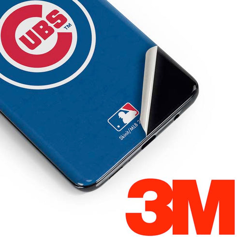 MLB Chicago Cubs - Solid Distressed Galaxy S10 Plus Skin