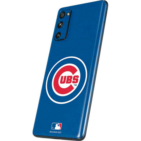 MLB Chicago Cubs - Solid Distressed Galaxy S20 Fan Edition Skin