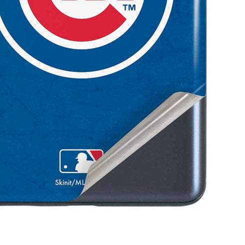 MLB Chicago Cubs - Solid Distressed Galaxy S20 Fan Edition Skin