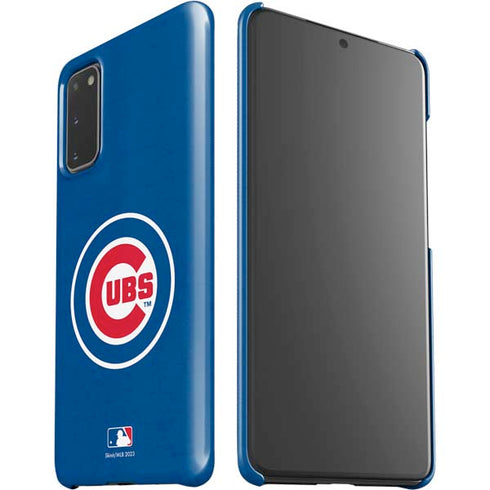 MLB Chicago Cubs - Solid Distressed Galaxy S20 Lite Case
