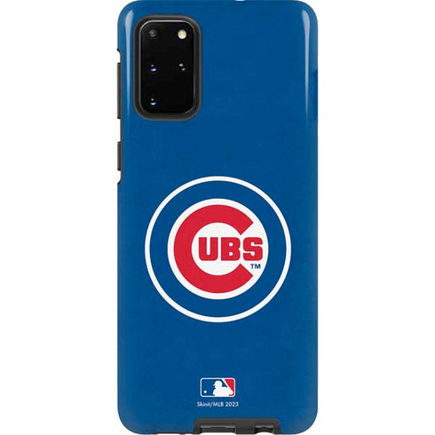 MLB Chicago Cubs - Solid Distressed Galaxy S20 Plus Pro Case