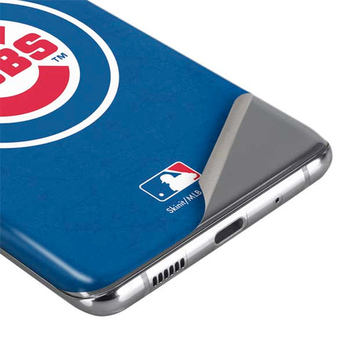 MLB Chicago Cubs - Solid Distressed Galaxy S20 Plus Skin