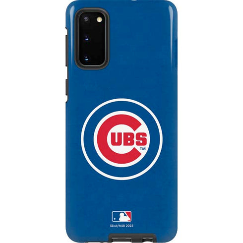 MLB Chicago Cubs - Solid Distressed Galaxy S20 Pro Case