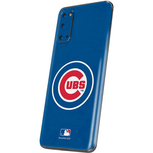 MLB Chicago Cubs - Solid Distressed Galaxy S20 Skin