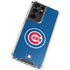MLB Chicago Cubs - Solid Distressed Galaxy S21 Ultra 5G Clear Case