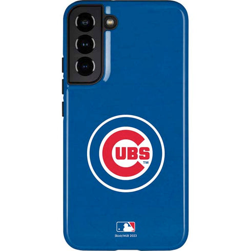 MLB Chicago Cubs - Solid Distressed Galaxy S22 Plus Pro Case