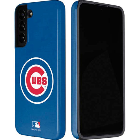 MLB Chicago Cubs - Solid Distressed Galaxy S22 Plus Pro Case