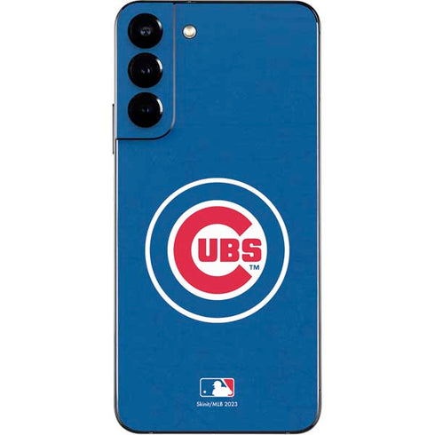 MLB Chicago Cubs - Solid Distressed Galaxy S22 Plus Skin