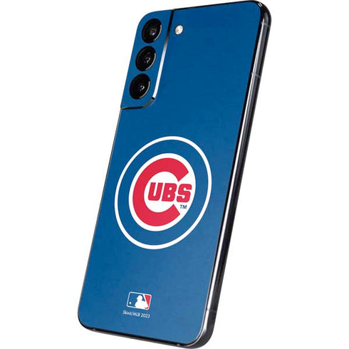 MLB Chicago Cubs - Solid Distressed Galaxy S22 Plus Skin