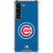 MLB Chicago Cubs - Solid Distressed Galaxy S23 Clear Case