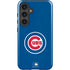 MLB Chicago Cubs - Solid Distressed Galaxy S24 Impact Case