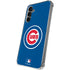MLB Chicago Cubs - Solid Distressed Galaxy S24 Plus Clear Case