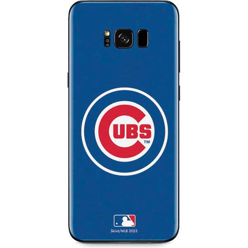 MLB Chicago Cubs - Solid Distressed Galaxy S8 Plus Skin