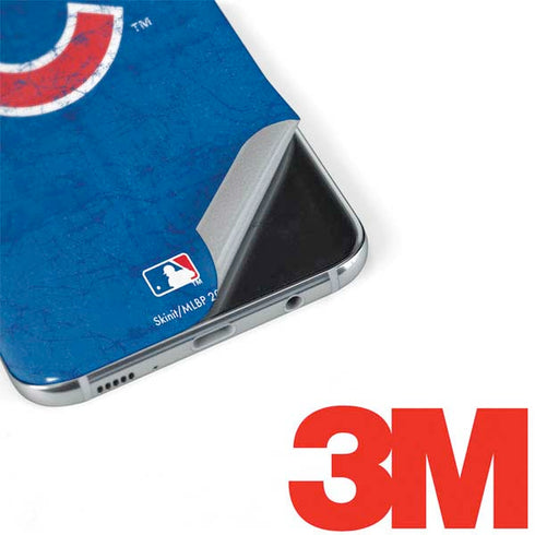 MLB Chicago Cubs - Solid Distressed Galaxy S8 Skin