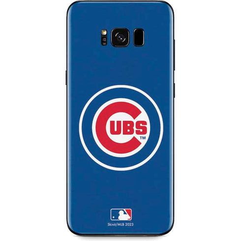 MLB Chicago Cubs - Solid Distressed Galaxy S8 Skin