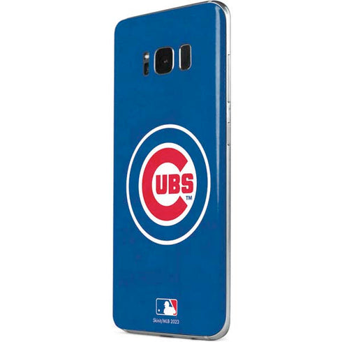MLB Chicago Cubs - Solid Distressed Galaxy S8 Skin