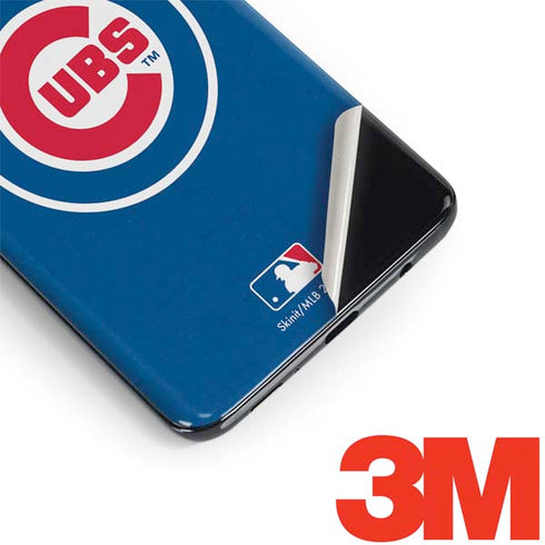 MLB Chicago Cubs - Solid Distressed Galaxy S9 Plus Skin