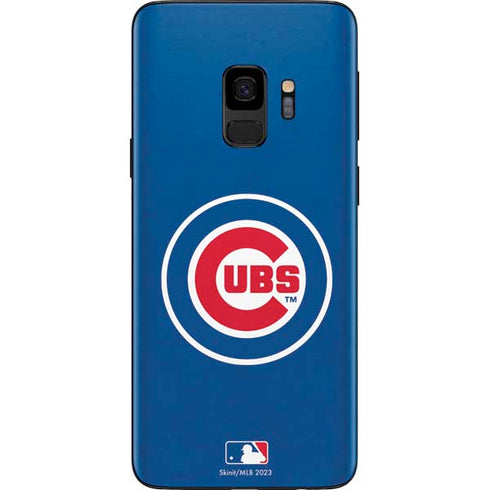 MLB Chicago Cubs - Solid Distressed Galaxy S9 Skin