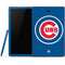 MLB Chicago Cubs - Solid Distressed Samsung Galaxy Tab Skin