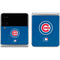 MLB Chicago Cubs - Solid Distressed Galaxy Z Flip4 5G Skin