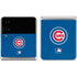 MLB Chicago Cubs - Solid Distressed Galaxy Z Flip4 5G Skin