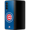 MLB Chicago Cubs - Solid Distressed Galaxy Z Fold3 5G Skin