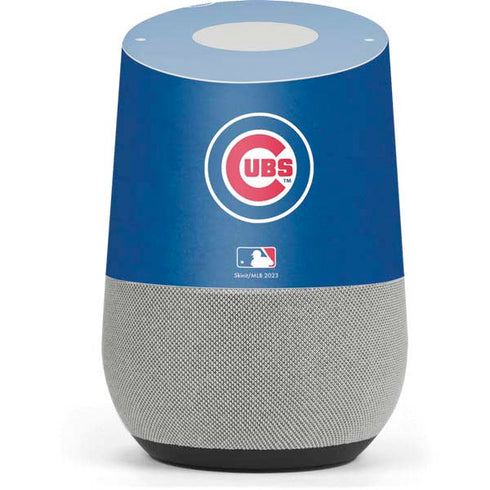 MLB Chicago Cubs - Solid Distressed Google Home Skin