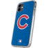 MLB Chicago Cubs - Solid Distressed iPhone 11 Clear Case