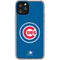 MLB Chicago Cubs - Solid Distressed iPhone 11 Pro Clear Case