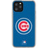 MLB Chicago Cubs - Solid Distressed iPhone 11 Pro Clear Case