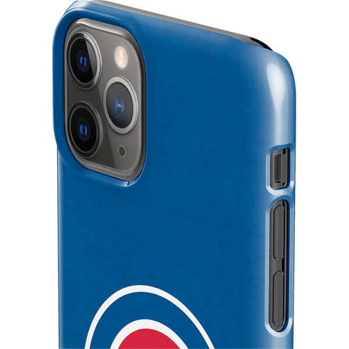 MLB Chicago Cubs - Solid Distressed iPhone 11 Pro Lite Case