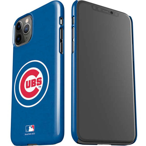 MLB Chicago Cubs - Solid Distressed iPhone 11 Pro Lite Case