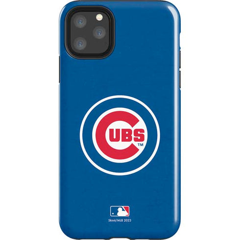 MLB Chicago Cubs - Solid Distressed iPhone 11 Pro Max Impact Case