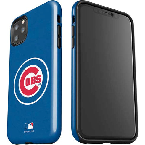 MLB Chicago Cubs - Solid Distressed iPhone 11 Pro Max Impact Case