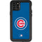 MLB Chicago Cubs - Solid Distressed iPhone 11 Pro Max Waterproof Case
