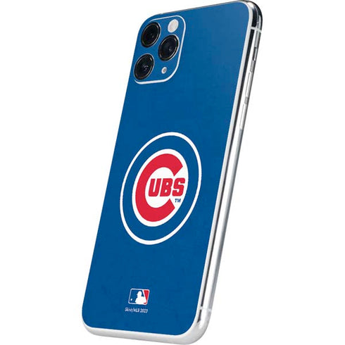 MLB Chicago Cubs - Solid Distressed iPhone 11 Pro Skin
