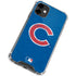 MLB Chicago Cubs - Solid Distressed iPhone 12 Clear Case