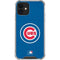 MLB Chicago Cubs - Solid Distressed iPhone 12 Mini Clear Case