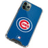 MLB Chicago Cubs - Solid Distressed iPhone 12 Pro Max Clear Case