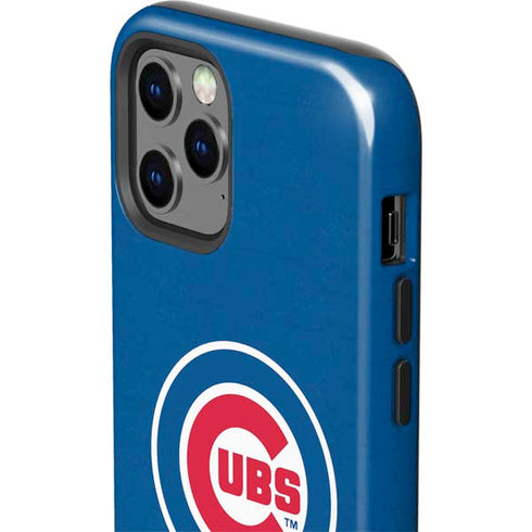 MLB Chicago Cubs - Solid Distressed iPhone 12 Pro Max Impact Case